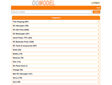 Tablet Screenshot of oomodel.com